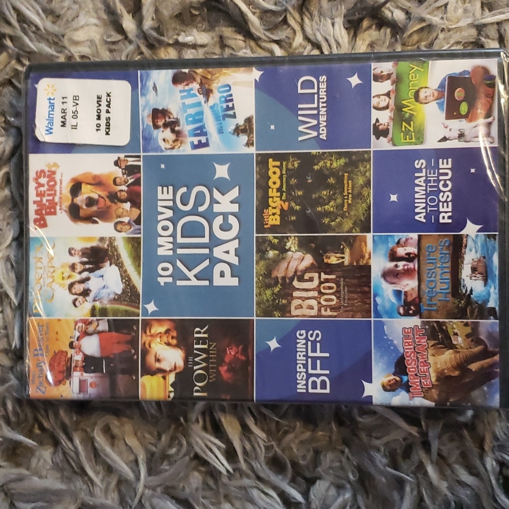 KIDS MOVIE PACK 10 MOVIES